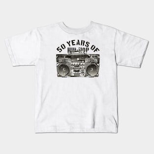 50 Years of Hip Hop Classic Kids T-Shirt